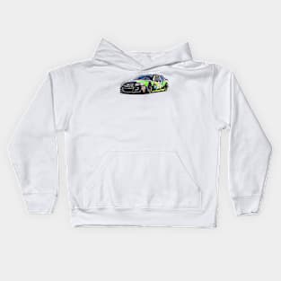 Chevy 24 Super Dew Racing Cartoon Kids Hoodie